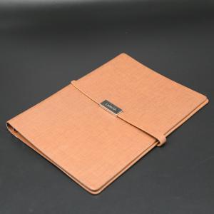 Wholesale Customized Size 6 Ring Binder Organizer Pu Leather Cover Magnetic Flap from china suppliers