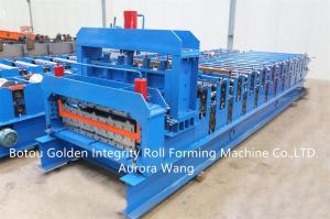 Wholesale Double Layer Roll Forming Machine Roll Formers Metal Roofing Steel Sheet Wall Panel Tile Making Machine from china suppliers