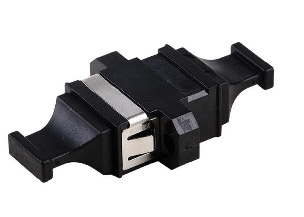 High Stability Mpo Plastic Fiber Optic Adapter Sc Footprint Rohs Complaint For