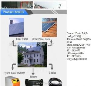Wholesale complete Off grid tied Solar Power Generator Solar Home Power System from china suppliers