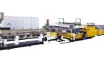 350kg H Cross Section Plate PE Pp Hollow Sheet Extrusion Line