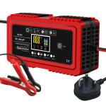 7.5W Automatic Identification 12V12A 24V 6A Car Battery Charger for Lead-Acid