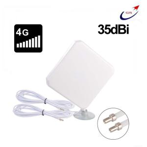 Wholesale ABS TS9 4G LTE Antenna Aigital 35DBi High Gain Panel MIMO Network Antenna from china suppliers