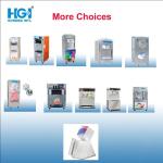 Stainless Steel Table Model Three Flavor Soft Ice Cream Machine Bql-918