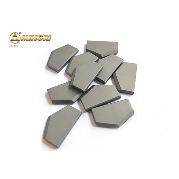 TC Cemented Tungsten Carbide Cutting Tips , Tungsten Carbide Tool Tips