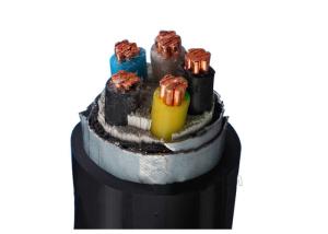 Wholesale 5 Cores CU / XLPE / STA / PVC Power Cable Steel Tape Multi Core Armoured Cable 0.6 / 1kV from china suppliers