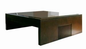 China Modern Dark Walnut  Wood ZenSide Coffee Table And End Tables For Hotel on sale