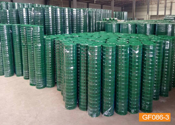 Pvc Coated H1.8m Holland Welded Wire Garden Fence