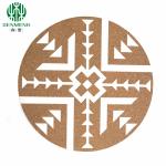 Natural Printed Cork Coasters for Table Protection and Planet Preservation