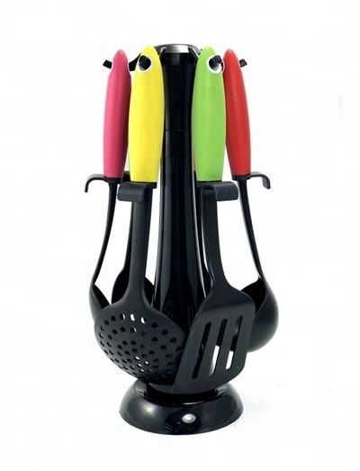 210pcs Kitchen Utensil Set with Heat-resistant Nylon Material Beautiful Cooking Tools