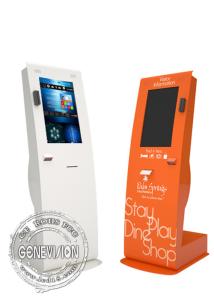 Wholesale Retail Information Touch Screen Kiosk 22” Portrait Card Swipe Printer Scanner Windows 10 OS from china suppliers