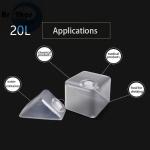 New Design 5L 20L Ultrasound Adblue Packaging Liquid Carrier, Plastic Foldable