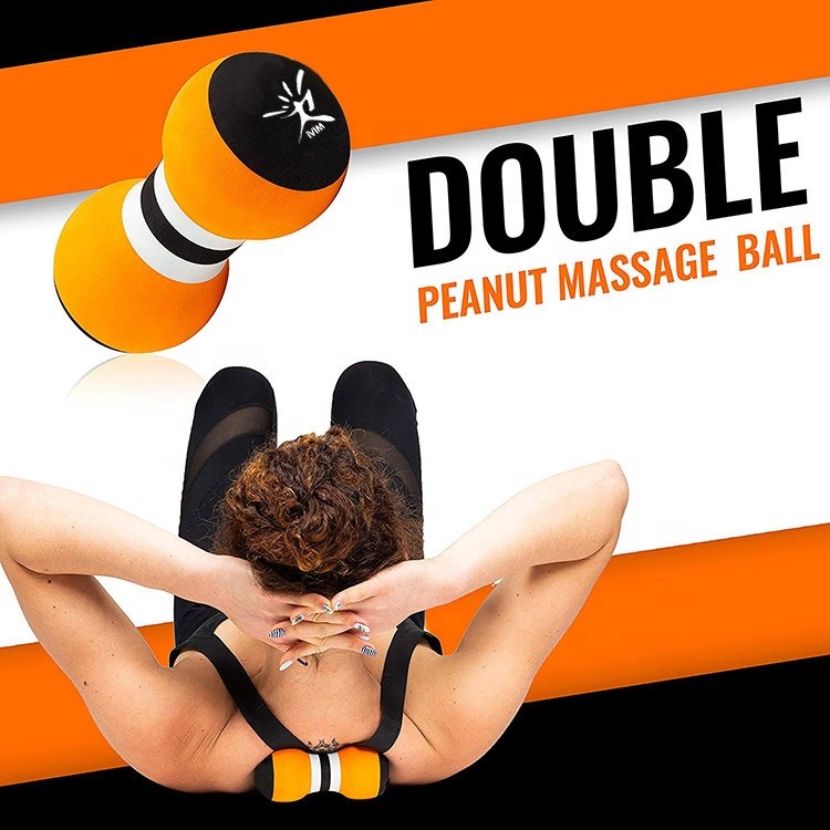 Latex Massage Roller Stick Set Foam Roller , Massage Ball Resistance Loop Bands