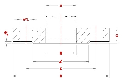 Gr1 Gr2 Gr5 Titanium Flange Plate Slip On Flange EN1092-01 PN 10 For Oil And Gas Industry 1