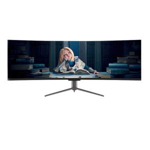 Wholesale PIP PBP DP 1MS 49inch Curved PC Monitor Screen 4K 144hz 5K 120hz from china suppliers