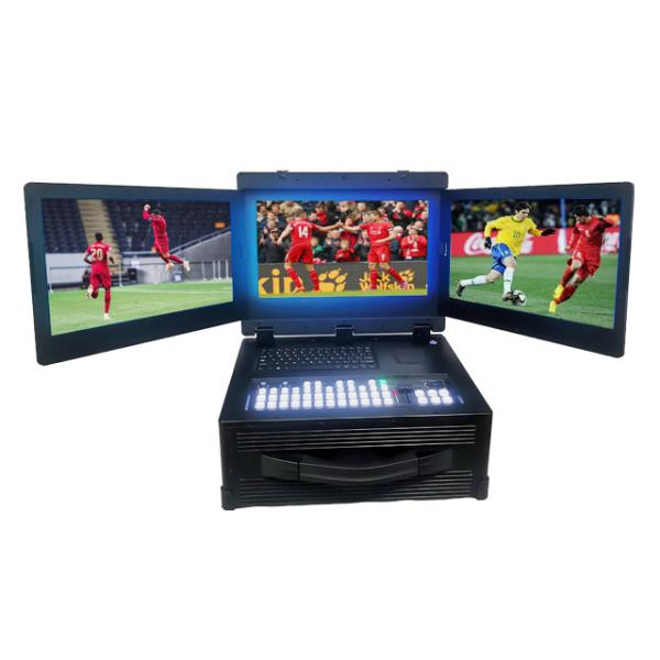 I7 CPU 12CH Live Stream Video Mixer Switcher Equipment Capture Telecast