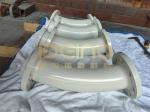 ISO Wear Resistant Ceramic Pipe Ceramic Lined Pipe Widely Used In Steel