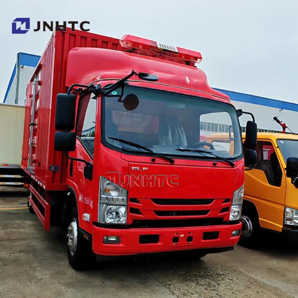 Brand 5 Ton Truck 4x2 6 Wheeler Cargo Van Mini Lorry Truck Euro2 Diesel Cargo