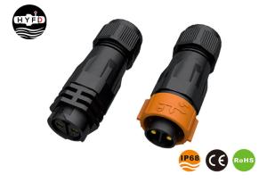 Wholesale Auto Lock Waterproof 11.5MM M19 2 Pin Circular Connector from china suppliers