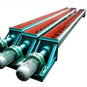 Wholesale Continuous Spiral Feeder Industrial U-shaped Shaftless Spiral Conveyor from china suppliers