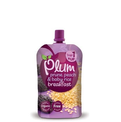 Baby Food Liquid Packaging Custom Printed Standing Up Plastic Bag Sucked Spout Pouch With Suction Nozzle