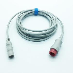 Wholesale Mindray Compatible IBP Cable B Raun Connector 4mm Diameter CE/ISO13485 Approval from china suppliers
