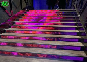 Wholesale High Definition P4 Front Staircase Flexible LED Screen Energy Saving Design from china suppliers