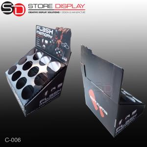 Wholesale Corrugated Counter Displays with Hole to Store Merchandise from china suppliers