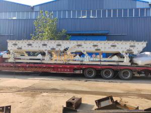 Wholesale 1.6m Width 18.5 Long High Performance Stainless Steel Unbalanced Vibratory Conveyor For Raw Sugar from china suppliers