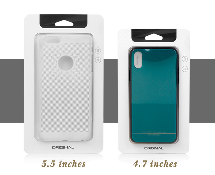 Recycled Kraft Paper Mobile Case Packaging Box Case Blister Card Packaging