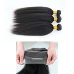 Genuine 360 Lace Frontal Closure With Bundles Kinky Straight No Shedding