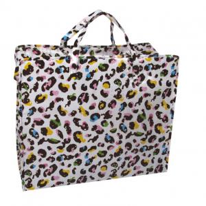 China Large Camouflage Foldable Shopping Bag PP Woven Personalized Grocery Bags on sale