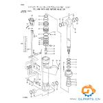 ZX240-3 4645960 Excavator Hydraulic Cylinder Assembly 21MPa To 35MPa Pressure