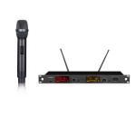 90M Dual Channel UHF Wireless Lapel Microphone PPL Synthesized