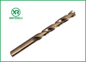 Wholesale Amber Finished Cobalt Drill Bit , Parallel Shank Hss Twist Drill Bit from china suppliers