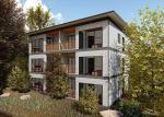 Luxurious Prefabricated Steel House Light Steel Frame Movable Apartment Custom