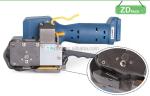 14.4v Friction Battery Powered Plastic Strapping Tool Weld Power Hand Held