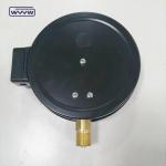 1.6MPa black steel case 1/2"bsp M20X1.5 6 inch electric contact dual scale