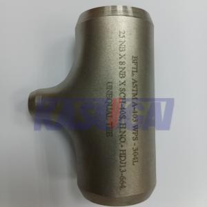 Wholesale ASTM A815 UNS S31803 BW Equal Tee Duplex Stainless Steel Butt Welding Equal Tee from china suppliers