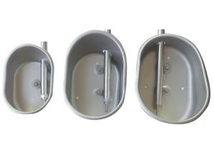 Wholesale Round / Oval Pig Drinking Bowl 304 Stainless Steel Corrosion Resistance from china suppliers