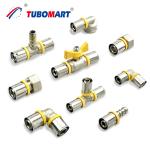Pex Al Pex 90 Degree Elbow Fittings 1/2 Inch Plumbing Heating Fittings