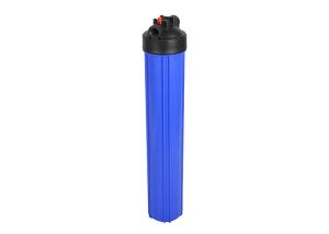 Wholesale 20'' food grade plastic wholehouse water filter housings with 3/4'' inlet/outlet port from china suppliers