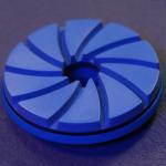 Resin Diamond Snail Lock Edge Polishing Grinding Disc for Granite Marble