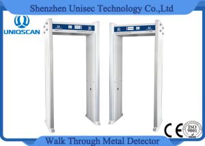 Wholesale 4 Zones Walk Thru Door Frame Metal Detector Indication Of Alarming Area from china suppliers