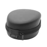 Practical Rubber Zipper Closure EVA Hard Case For Sony Headset