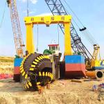 Shijiazhuang Suction Pump 20m Dredging Depth 26 Inch Cutter Suction Dredger for