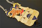 Carnival Medaillen Metal Award Medals Colors Filled With Chain & Background