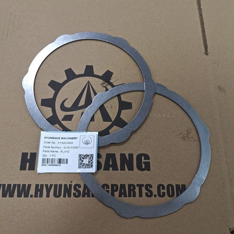 Plate 8230-03560 8230-21670 8230-21670 Excavator Engine Parts For Ec160c Ec160