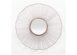 Wholesale Round Framed Concavo-Convex Modern Metal Wall Art Mirror For Home Decoration from china suppliers