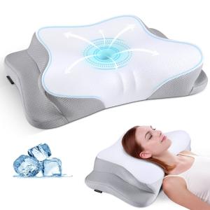 Wholesale Breathable Orthopedic Memory Foam Pillow Deep Sleeping Orthopedic Butterfly Pillow from china suppliers